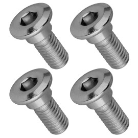 Yamaha 4 Front Wheel Disc Stud Screw Bolt For Yamaha Kodiak 450 YFM450FA 4X4 2003-2004