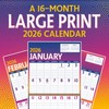 2026 Large Print Wall Calendar