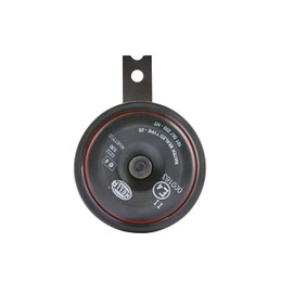 HELLA 3AL 922 000-961 Signal Horn - S90 - 12V - 113dB(A) - Frequency Range: 415Hz - High Tone - Housing Colour: Red/Black - Flat Plug-in Connector