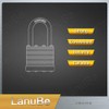 LanuBe Lock Laminated keyed Padlock (1-9/16", 40mm), keyed Alike Locks,