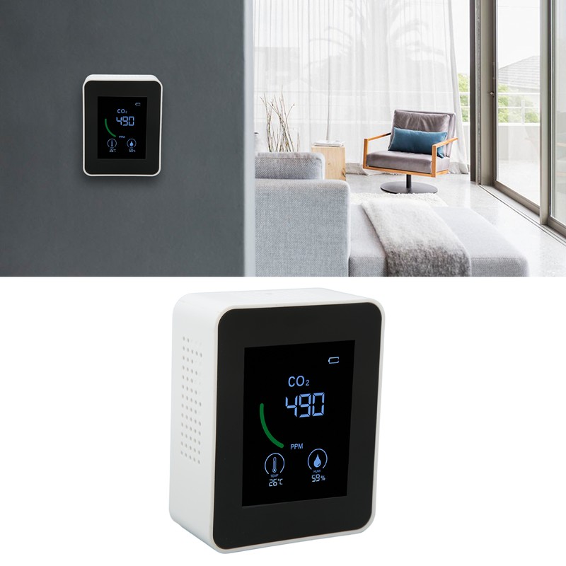 3 in 1 Infrared Carbon Dioxide Detector Temperature and Humidity