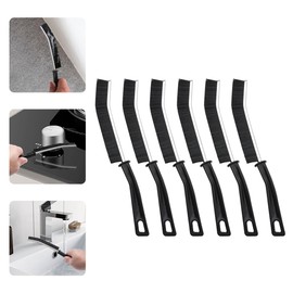 Pack of 6 Hard Bristles Corner Cleaning Brush, Joint Brush, Gap Cleaning Brush, Joint Cleaning Brush, Bathroom Cleaning Brush for Tile Floors, Kitchen, Bathroom