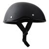 Half Helmets Motorcycle Helmet, Retro Half Shell Helmet, Matte Black