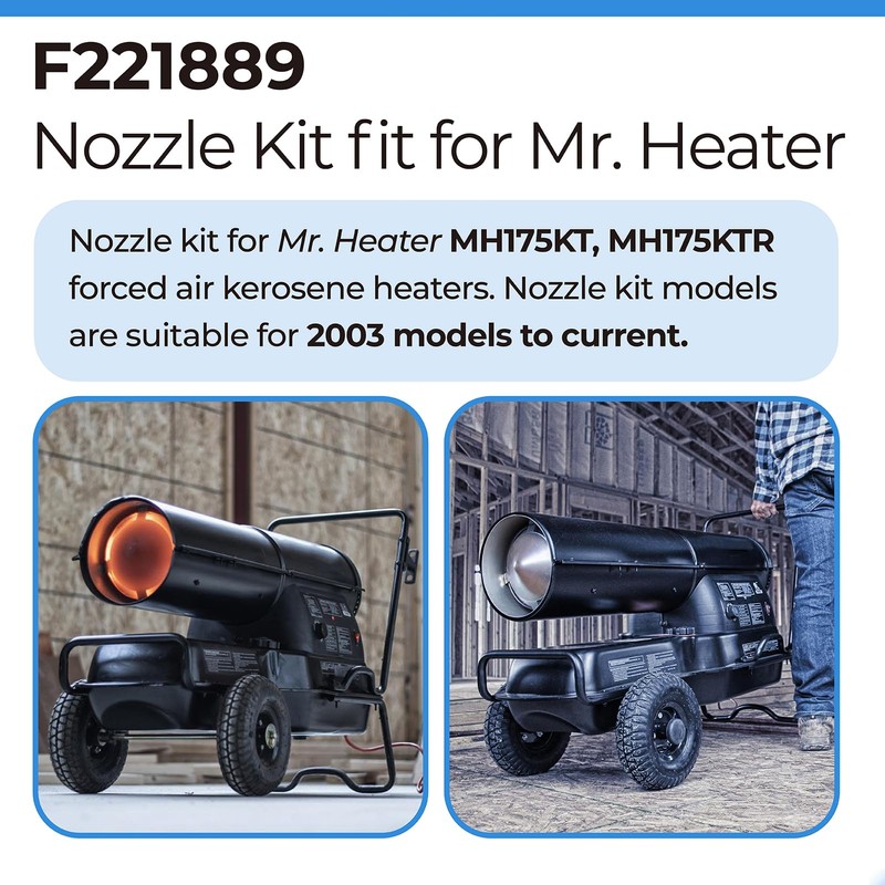 PalpitateC F221889 Replacement for Mr. Heater Nozzle Kit #28743 (2003