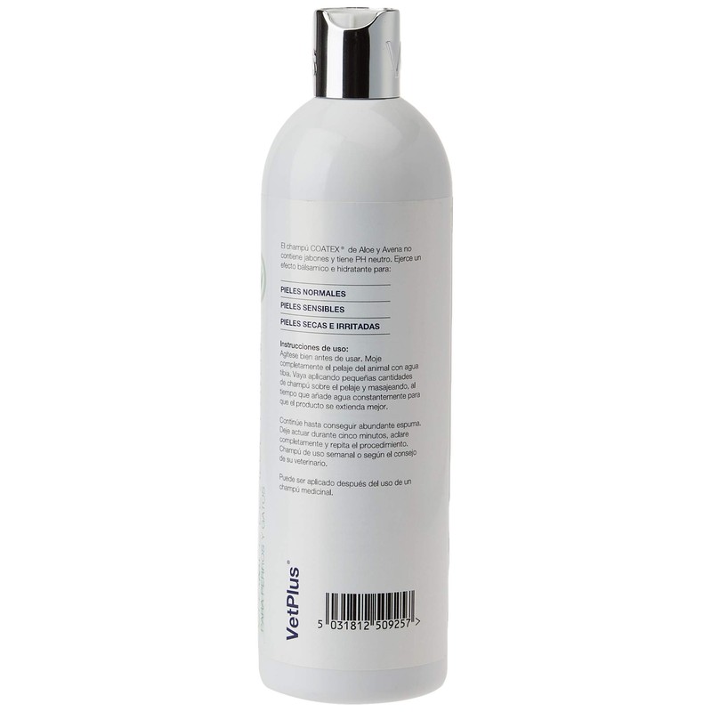 VetPlus Coatex Aloe and Oatmeal Shampoo - 500 ml