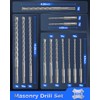 COMOWARE Rotary Hammer Drill Bits Set & Chisels- SDS Plus