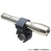 UNICO Bikeguy Bike Light Holder, Gray, Light Sold Separately