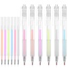 12Pcs Quick Dry Glue Pen Ballpoint Roller Glue Pen, Apply