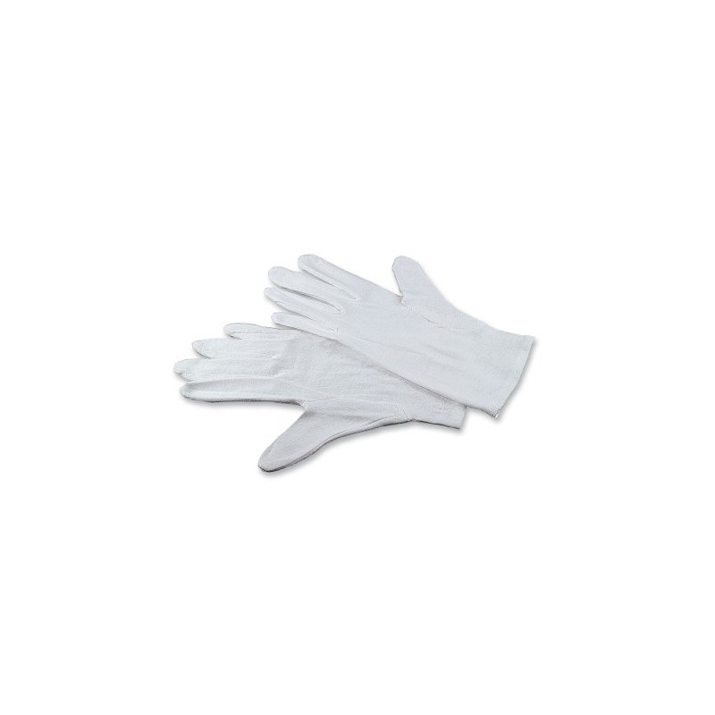 Kaiser Fototechnik Baumwollhandschuhe, Größe XL, 1 Paar, Weiß