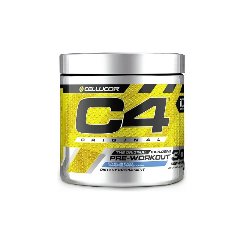 Aminoácido Deportivo Polvo Cellucor C4 180g Sabor Icy Blue Razz