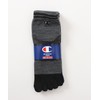 Champion CMSCX302 Socks (3 Pairs) Antibacterial Deodorization Non-Pile, 5 Toe