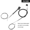 Left Right Power Sliding Door Cable Kit - Compatible for
