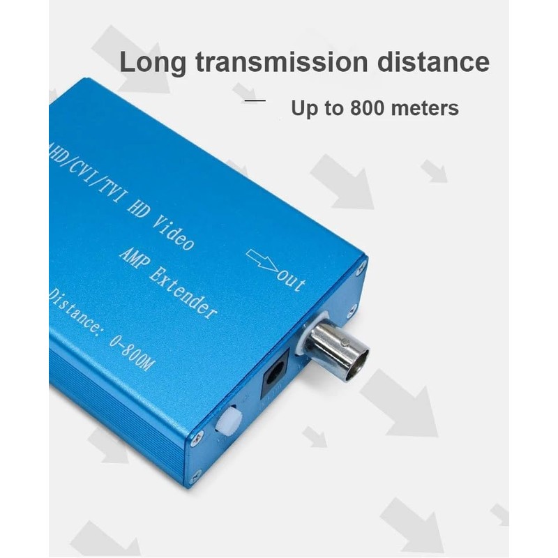 Coaxial Cable AHD/TVI/CVI/CVBS 1080P Video Amplifier Extends for CCTV Camera
