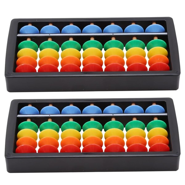 2PCS Soroban Abacus Educational Small Abacus Functional Chinese Calculator School