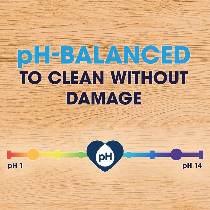 Pledge pH-Balanced Multisurface Spray, Everyday Cleaner, Rainshower Scent, 9.7oz (Pack