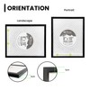 Domkora 8 x 10 Black Picture Frames Set of 3
