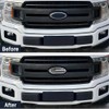 7 Inch Front Grille Rear Tailgate American Flag Emblem Compatible