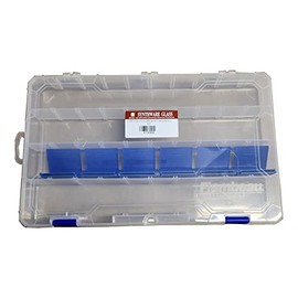 Kemtech America K130902 Synthware Storage Box for Storage of 14/10 Microscale Kit Components with Adjustable Compartments, Polypropylene