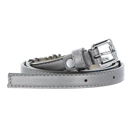 VALENTINO Emma Winter Belt W85 Argento/Nickel - Can be Shortened, Argento / Nickel
