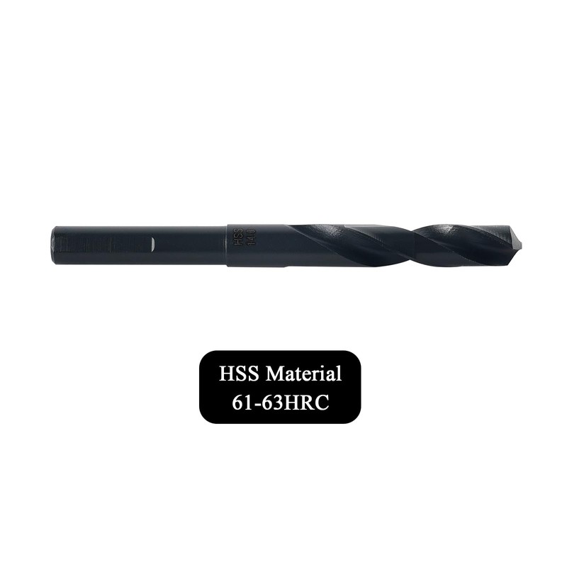 Reduced Shank Drill Bit, 14.5mm Metric HSS Twist Drill Bit