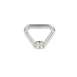 1PC Heavy Duty Lifting Eye nut,Triangle Shaped Screw Fastener,Stainless Steel Lifting Eye nut Triangle Ring Marine Screw Caps M12