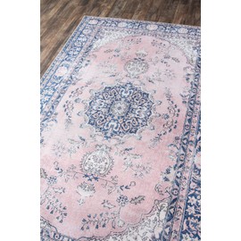 Momeni Afshar Collection Area Rug, 5' x 7'6", Pink