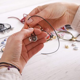 byou Polyester Cord, Jewellery Ribbons, 12 Rolls, 1 mm, Multicoloured Waxed Cotton Cord for Craft Making, DIY Flaring, Necklace, Bracelet, Crafts, Jewellery Making, 120 m