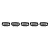50pcs Hair Extension Clips Set Stainless Steel DIY 8 Teeth