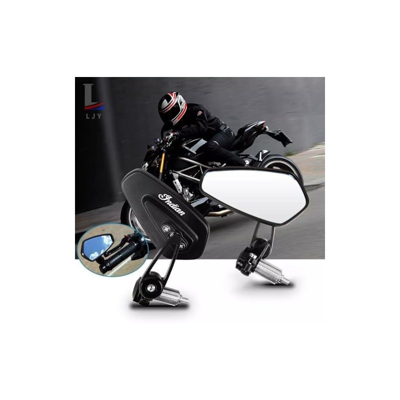 For FTR 1200 S FTR1200 Universal Motorcycle Mirrors Rearview 2pcs