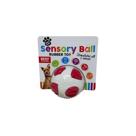 Genérico Pelota para Perro, Juguete para Perro, con Sabor a Carne, estimula Sus Cinco sentidos, Pelota chirriante