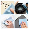 Microfiber Glasses Cleaning Cloth 20pcs Soft Foam Anti-Slip Nose Pads
