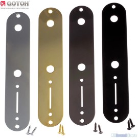 GOTOH CP-10 Control Plate w/ Screws for Fender® Telecaster® Tele® Guitars - Gold