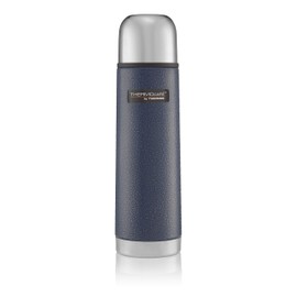 THERMOcafè by THERMOS Stainless Steel Flask, Hammertone Blue, 500 ml