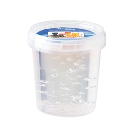 Glorex 6 8604 301 - Kerzengel farblos im wiederverschließbaren 700 g Gefäß, inklusive Docht, kann mit Wachspigmenten eingefärbt werden, zum Gestalten von individuellen Gelkerzen