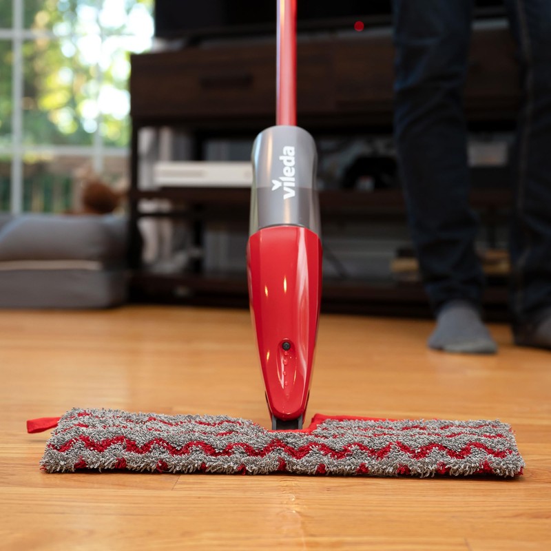 Vileda ProMist MAX Microfibre Scrub Pad Mop Head (1 Pack)