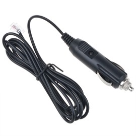PKPOWER Car Charger Power Cord Adapter for Uniden Detector DFR6 DFR7 R1 R3