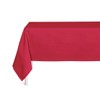 Today Rectangular Fabric Tablecloth 140x200centimeter 55"x78" Red