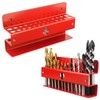 MUTUACTOR Drill Bit Organizer Heavy Duty,Quick Access Magnetic Mount Drill
