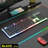 DONWELL GT100 Wired Gaming Keyboard Mouse Kits with Mechanical Feel