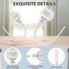 KAMANINA - Retenedores decorativos para cortinas, acabados de textura neta,
