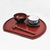 Ishida Bon Tray Half Moon Double-Sided 14.2 inches (36 cm)