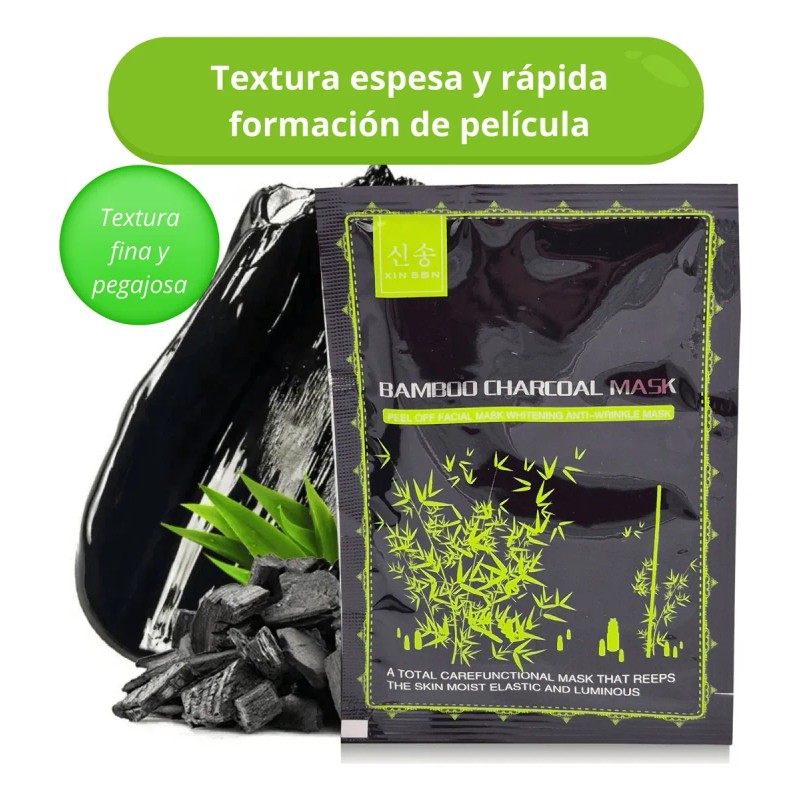 Gel Facial Carbón Activado Bambú