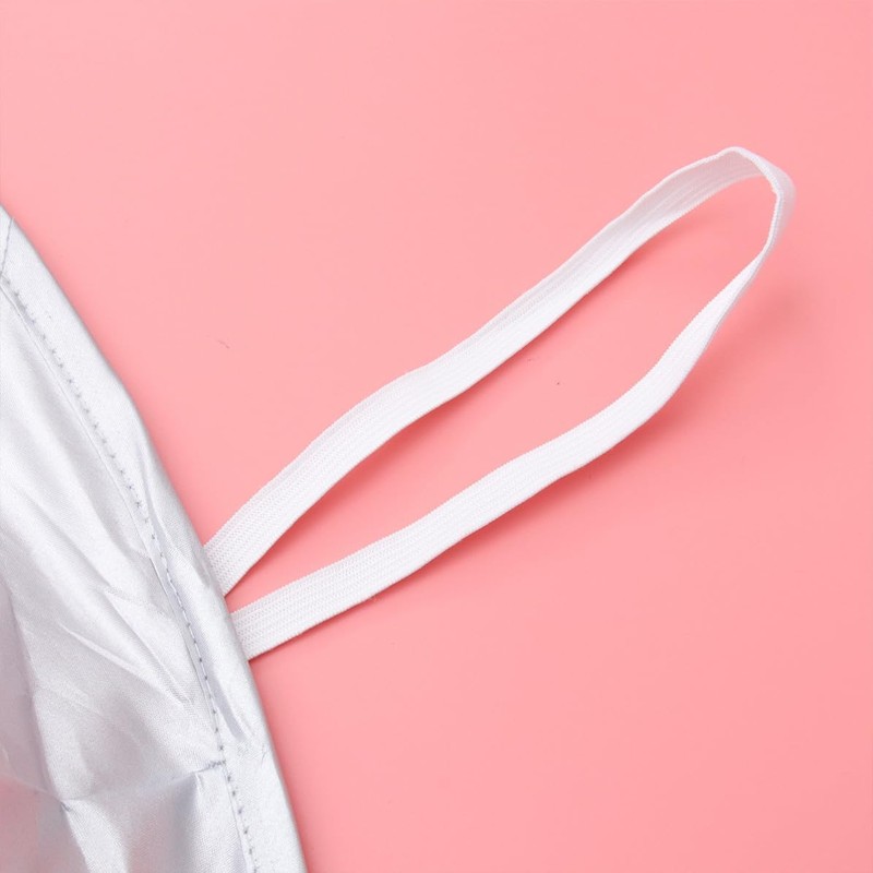STOBAZA Capa de Peluquería Corta de Tejido, Babero para Adultos