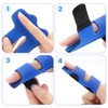 3 Pcs Finger Splints, Adjustable Trigger Finger Splint Breathable Finger