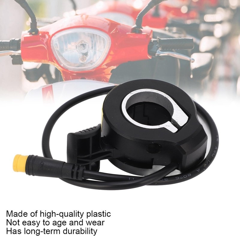 equlup 130X Thumb Throttle, 3Pin Speed Control Accessories Plastic Finger