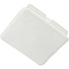 Electrical Galvanised Steel Channel (Strut) & Accessories (41mm Channel End Caps White PVC (10's))