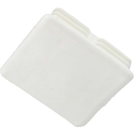 Electrical Galvanised Steel Channel (Strut) & Accessories (41mm Channel End Caps White PVC (10's))