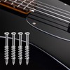 Nicear 20 Pack Bass Guitar Pickup Mounting Screws Pickup Springs