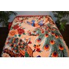Oriental Peacocks Asian Asia Luxury Super Soft Medium Weight Queen