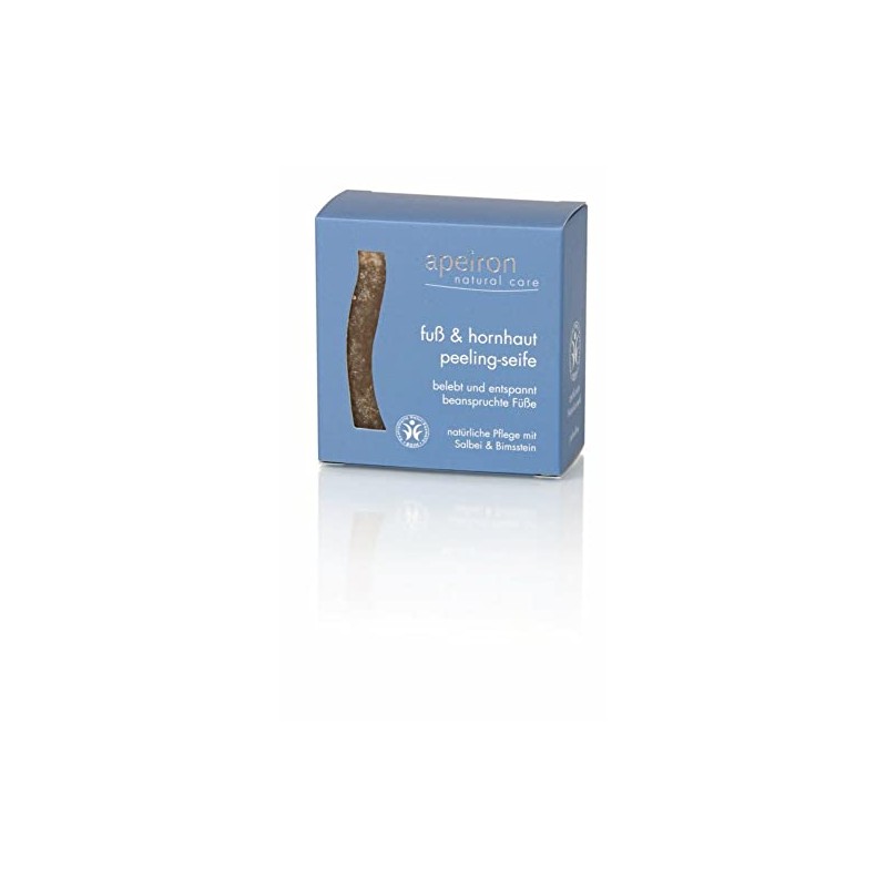 Apeiron Foot & Callus Exfoliating Soap (2 x 100 g)